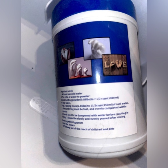 Hand casting kit -keep sake plaster statue kit creates 1 life size statue - Picture 11 of 14